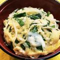蒼の雫sp's cooksnap of when they made レンジで1分20秒！ニラ玉丼.