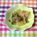 チェックのミニくま's cooksnap of when they made セロリと豚ばら肉の甘酢炒め.