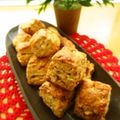 caramel-cookie's cooksnap of when they made トースターで　全粒粉入り黒糖豆乳スコーン.