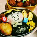 eiyoushi's cooksnap of when they made ✿入園・入学・卒園のキャラ弁当✿.
