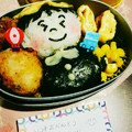 eiyoushi's cooksnap of when they made 幼稚園最後のお弁当にメッセージを＊.