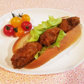 Richland☆Y's cooksnap of when they made 鶏の甘酢から揚げマヨドッグ.