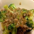 peanut32m's cooksnap of when they made ブロッコリーおかず☆中華風挽肉炒め.