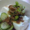 のじまさん's cooksnap of when they made ごまタレ♡♥サラダ風冷奴.