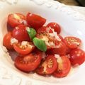 Superlittleboo's cooksnap of when they made ミニトマトのクイックサラダ♫.