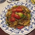 Amalka's cooksnap of when they made ✣インディアントマト焼きそば✣.