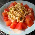 NAGANO久留米's cooksnap of when they made 切るだけ簡単胡瓜と竹輪のマヨサラダ.