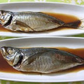 moruchama's cooksnap of when they made アジ（青魚）の煮付け.