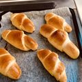 ふ～こ♪'s cooksnap of when they made ホームベーカリーでバターロール.