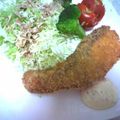 みきty's cooksnap of when they made 今日は魚で♡キングサーモンフライ.