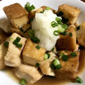 しろまるママ's cooksnap of when they made 鶏むねと厚揚げのガーリック醤油おろし.