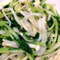 ◎はにまる◎'s cooksnap of when they made 豆苗とエノキのポン酢炒め.