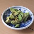 きらり流れ星's cooksnap of when they made おうち居酒屋☆アボカド塩昆布和え.
