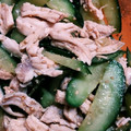 よぴの✳︎'s cooksnap of when they made 作り置き＊鶏胸肉ときゅうりの中華和え.