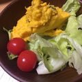 にっこりきっちん's cooksnap of when they made かぼちゃとレーズンのサラダ.