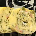 ポチわんこ's cooksnap of when they made 味付け不要めかぶと蟹カマのとろとろ卵焼き.