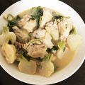 きつねとぶた's cooksnap of when they made 簡単★かぶと手羽元の味噌煮込み★.