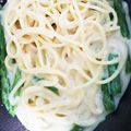 こげはる's cooksnap of when they made しらすとアスパラのレモンクリームパスタ.