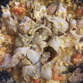 mamehana94's cooksnap of when they made 豚肉と完熟トマトの玉子炒め.