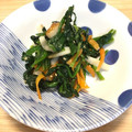 キラキラ0604's cooksnap of when they made ほうれん草と人参とちくわのお浸し.