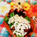ももちゃんのれしぴ's cooksnap of when they made れんこんと水菜の粒マスタード和え.