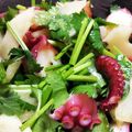 茜音＊'s cooksnap of when they made 簡単★タコとセロリとパクチーのサラダ.