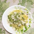 fczho's cooksnap of when they made 鶏ひき肉と枝豆のクリームパスタ.