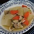 あさごまスープ's cooksnap of when they made 鶏肉と大根のしみしみ煮物.