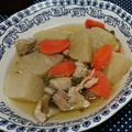 あさごまスープ's cooksnap of when they made 鶏肉と大根のしみしみ煮物.