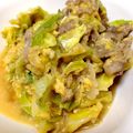 マウレバァ's cooksnap of when they made キャベツ甘味噌玉子炒め♡.