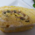 しずしずしずか's cooksnap of when they made ねぎ肉味噌入り♪卵焼き.