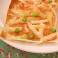 ともこキッチン's cooksnap of when they made 春巻きの皮で♪巻かない揚げない明太子ピザ.