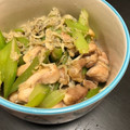 食べます子's cooksnap of when they made 旨!!!!鶏!セロリ!しらすの山椒炒め☆.