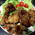ゆか＊みく's cooksnap of when they made わさび醤油で♪サイコロステーキ.