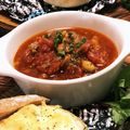 もじゃこてつー's cooksnap of when they made 絶品☆とろとろ牛すじと豆のトマト煮込み.