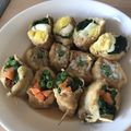 Yokchina's cooksnap of when they made お野菜の油揚げ巻き.