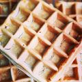 パン大好きはらぴーや's cooksnap of when they made 朝食用 全粒粉ワッフル（アメリカン）.