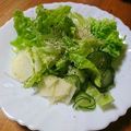 ネコひな's cooksnap of when they made ペパーとパルミジャーノのグリーンサラダ.