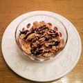 msgnb120's cooksnap of when they made さくっとチョコフルーツヨーグルトパフェ❤.