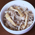 ☆santo☆'s cooksnap of when they made レンジで簡単☆きのこと油揚げの旨煮。.