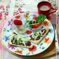 sakuraロゼット's cooksnap of when they made バジルが香るトマトと新玉のマリネサラダ.