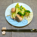 horseland's cooksnap of when they made 鮭とブロッコリーの蒸し炒め.
