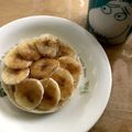 eva15's cooksnap of when they made バナナとイングリッシュマフィンで朝ごはん.