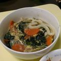 せつせつせつ's cooksnap of when they made 風邪に効く！栄養たっぷり煮込みうどん☆.