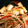 ユミ蔵's cooksnap of when they made 厚揚げとゴボウの甘辛炒め煮.