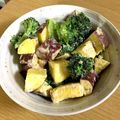 あいちゃんんん◎'s cooksnap of when they made 薩摩芋とブロッコリーのハニーマスタード.