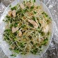 ねぞろ's cooksnap of when they made 包丁要らず！【モヤシとカイワレナムル】.