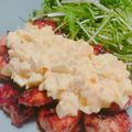 Carri子's cooksnap of when they made やわらかジューシー♡鶏むね肉でチキン南蛮.