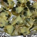黄金の輝き亭's cooksnap of when they made トースターで！じゃがいも味噌シソ焼き♬.