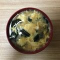 かおり♡♡♡'s cooksnap of when they made 失敗しない卵の味噌汁！.